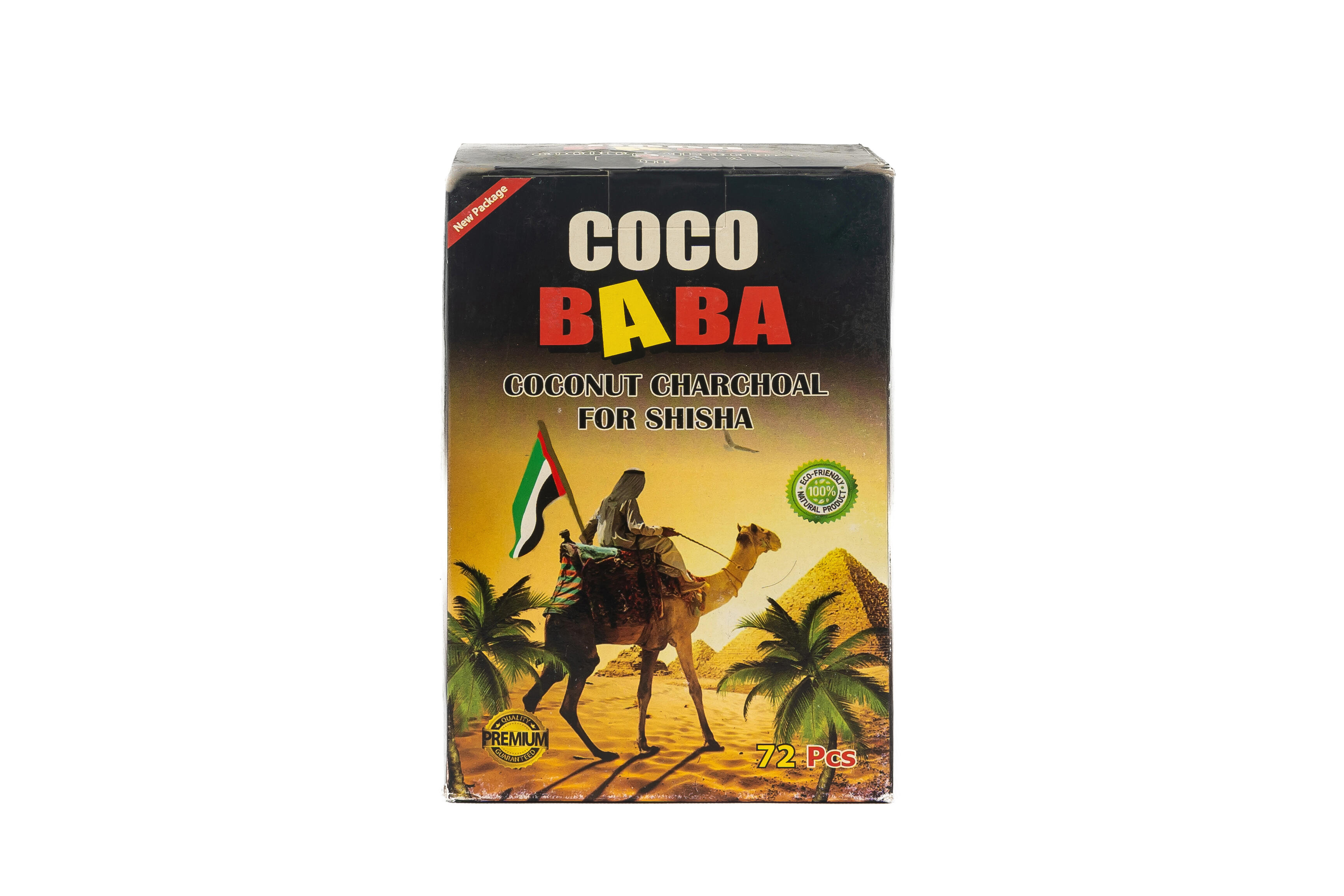 CHARCOAL COCO BABA 72PCS